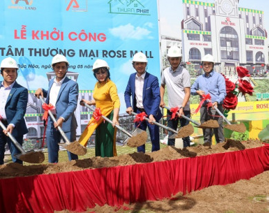 An Nông Land khởi công xây dựng Trung tâm thương mại dịch vụ Rose Mall