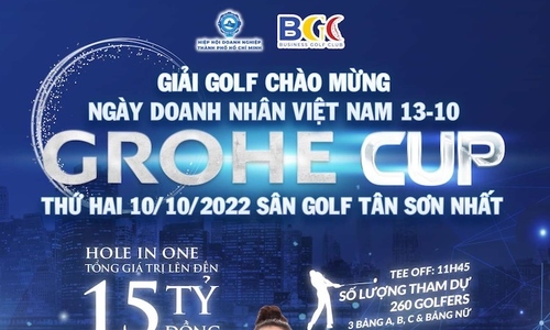 Giải golf chào mừng Ngày Doanh nhân Việt Nam