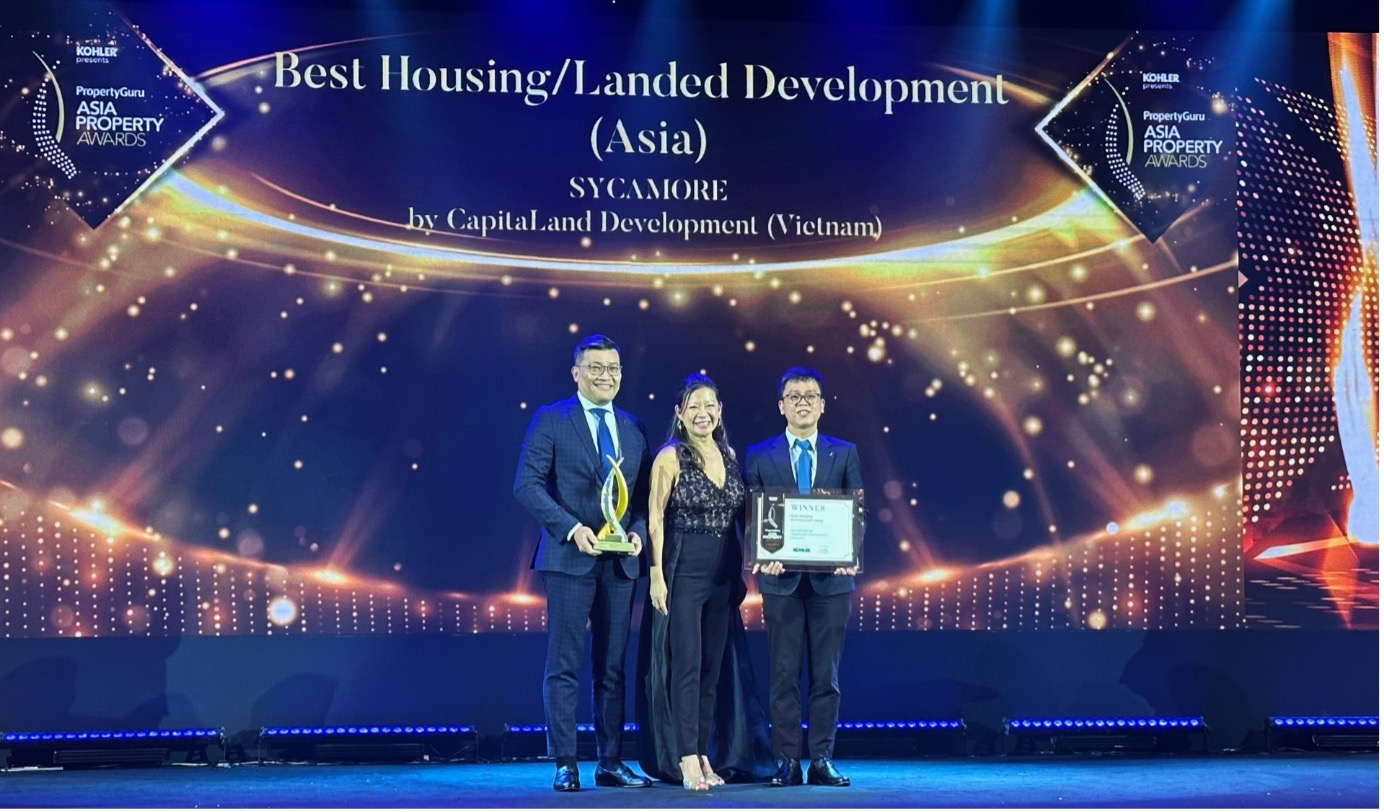 CapitaLand Development nhận cú đúp giải thưởng tại PropertyGuru 2022