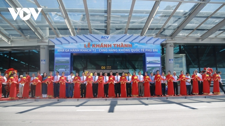 Khánh thành nhà ga T2, Cảng hàng không quốc tế Phú Bài