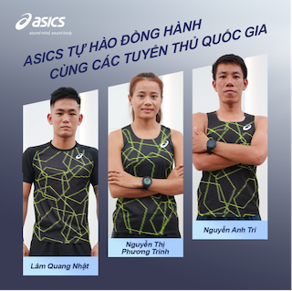 ASICS đồng hành cùng 3 tuyển thủ quốc gia Việt Nam chinh phục đấu trường thể thao phối hợp