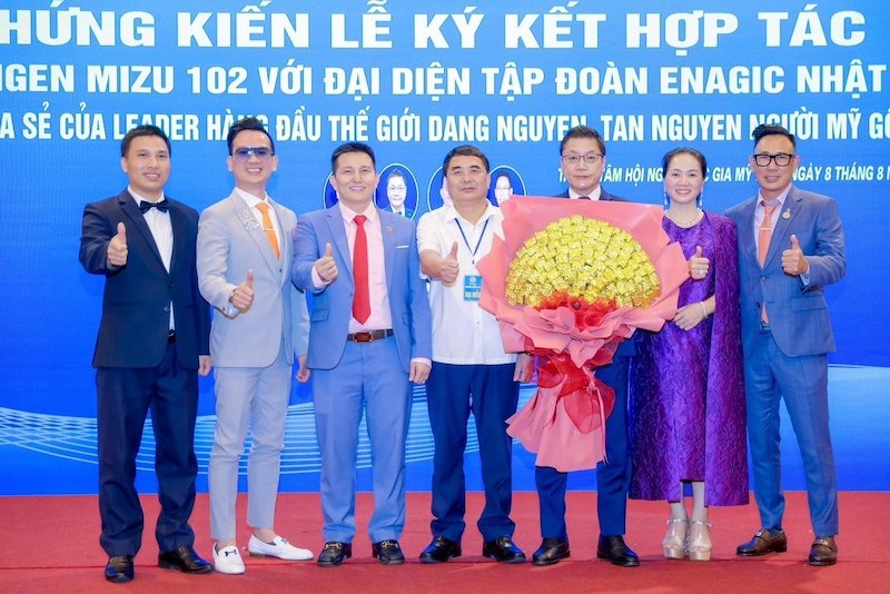 Lễ khai trương công ty Kangen Mizu 102 diễn ra hoành tráng tại Hà Nội