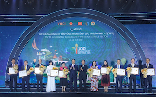 Herbalife Việt Nam lần thứ 3 được vinh danh trong giải thưởng Top 10 Doanh nghiệp bền vững trong lĩnh vực thương mại – dịch vụ