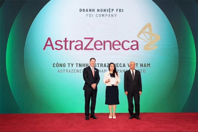 AstraZeneca Việt Nam vinh dự nhận giải thưởng Doanh nghiệp phát triển bền vững tiêu biểu năm 2024