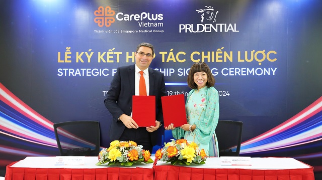 Prudential và CarePlus ký kết hợp tác chiến lược, cung cấp dịch vụ chăm sóc sức khỏe và tầm soát cho khách hàng