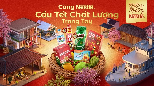 Nestlé Khởi Động Chương Trình “Cùng Nestlé, Cầu Tết Chất Lượng Trong Tay”  Tôn Vinh Giá Trị Tết Truyền Thống Việt Nam