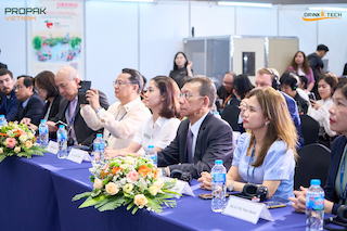 Lần đầu ra mắt khu trưng bày công nghệ đồ uống – Drinktech tại triển lãm ProPak Vietnam 2024