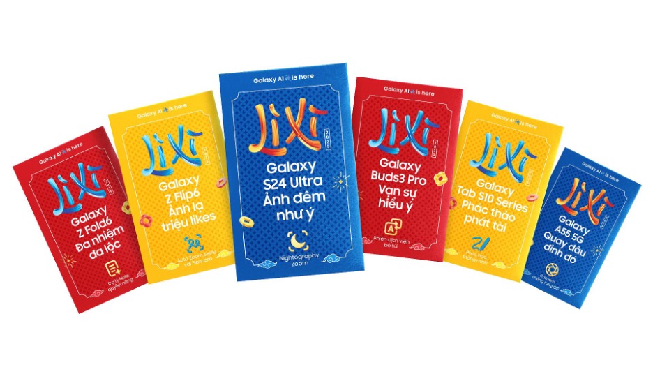 Sắc xuân hòa cùng công nghệ: “Galaxy AI is here - Lì xì một Galaxy như ý”, mừng mùa Tết Việt tinh hoa