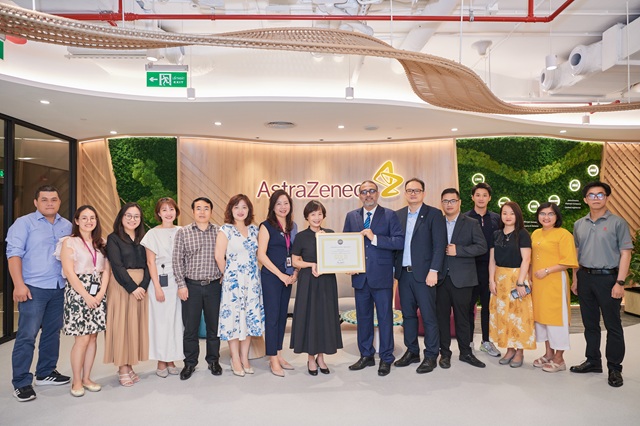 Văn phòng Hà Nội của Astrazeneca Việt Nam nhận chứng chỉ LEED Gold