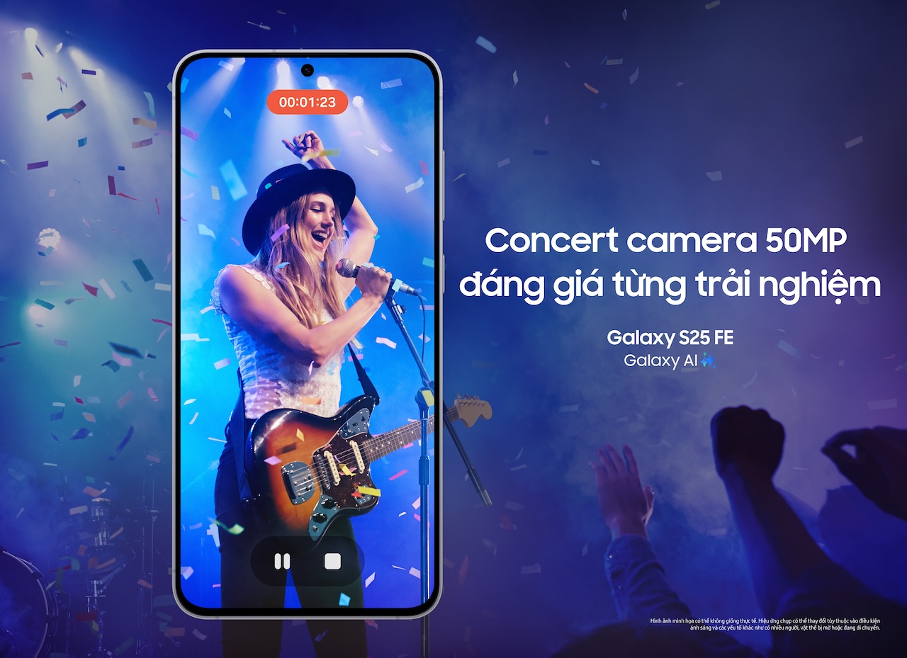 Samsung giới thiệu Galaxy S25 FE - mở ra trải nghiệm đáng giá nhờ sự kết hợp giữa Galaxy AI thế hệ mới và tính năng chuẩn flagship