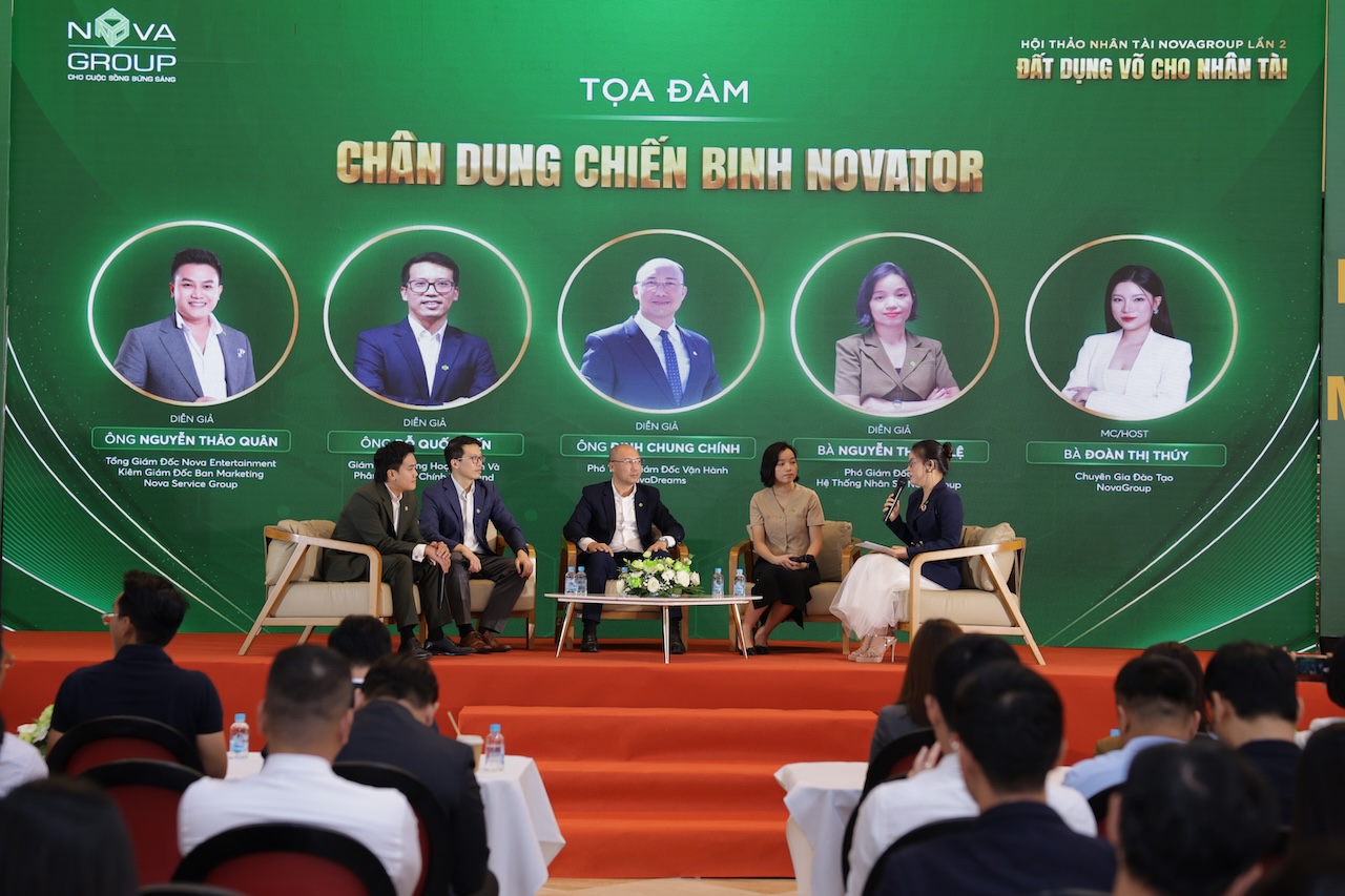 NovaGroup thu hút gần 1.000 ứng viên tại hội thảo nhân tài lần 2 – 2025