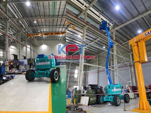 Dịch vụ Thuê Xe Nâng Người Tại KCN Phú Mỹ - Công ty Khang Phước Thịnh