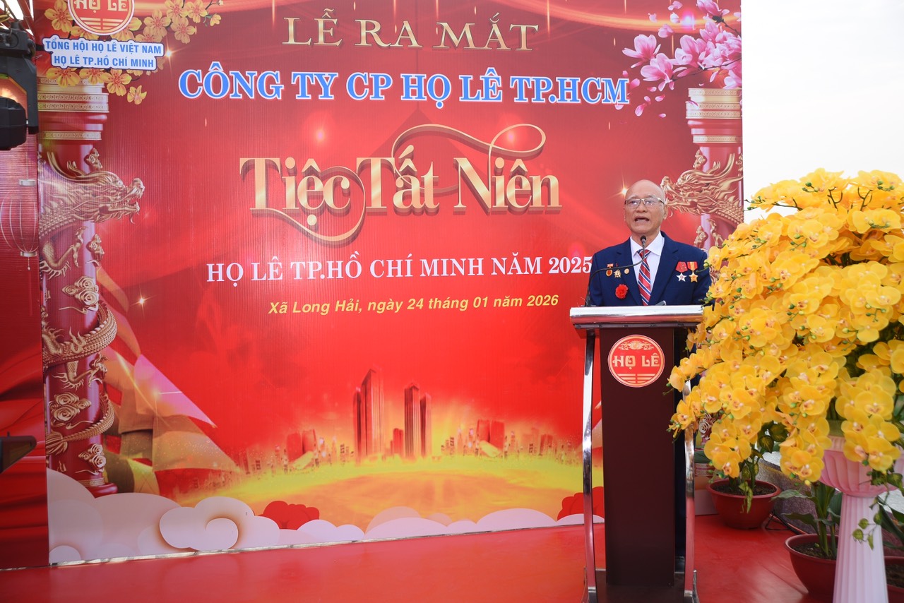 Họ Lê TP.HCM: Đánh dấu bước chuyển mình của dòng tộc trong kỷ nguyên mới