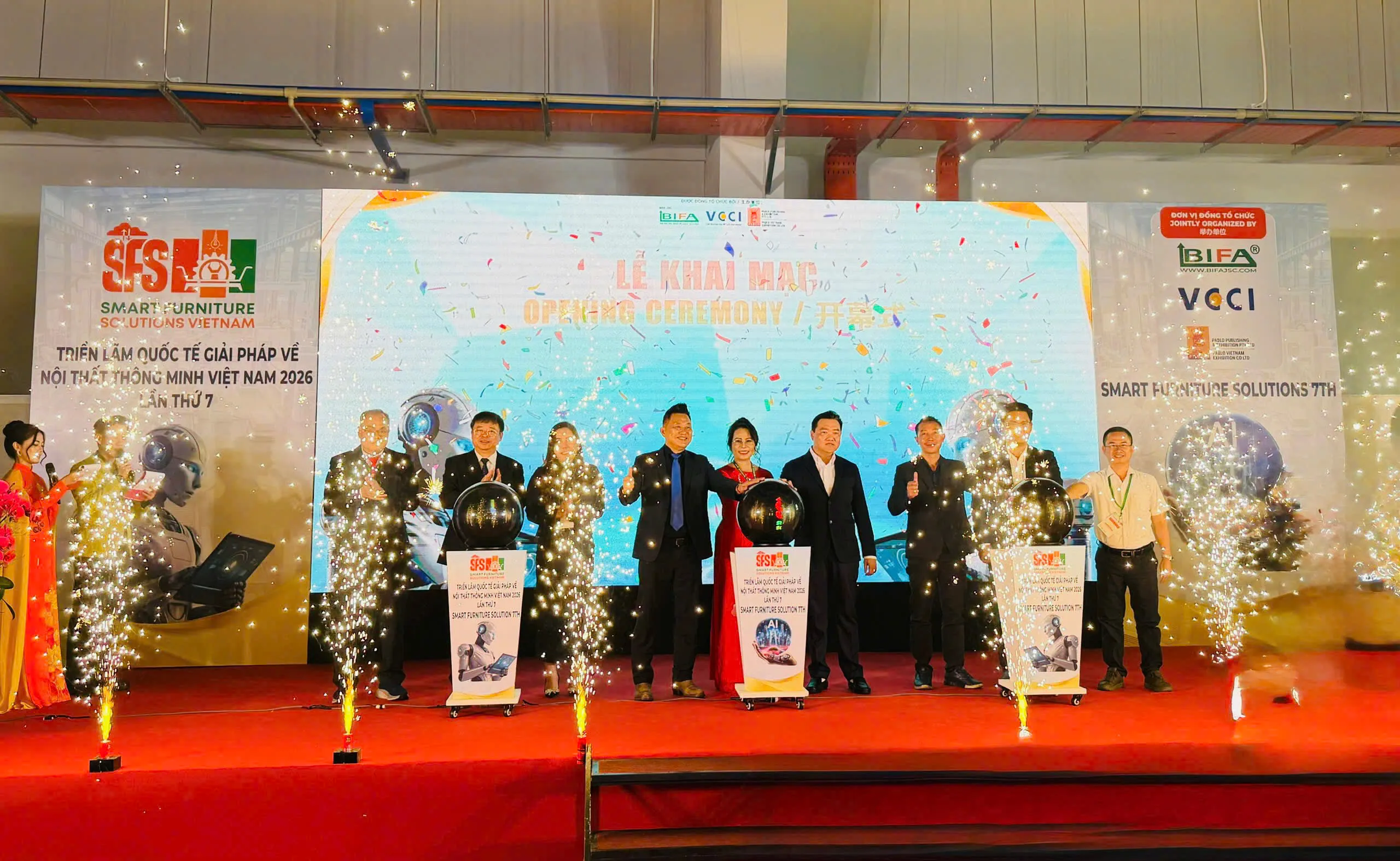 SFS 2026 khai mạc tại Bình Dương, thúc đẩy ngành gỗ tăng tốc chuyển đổi số và AI