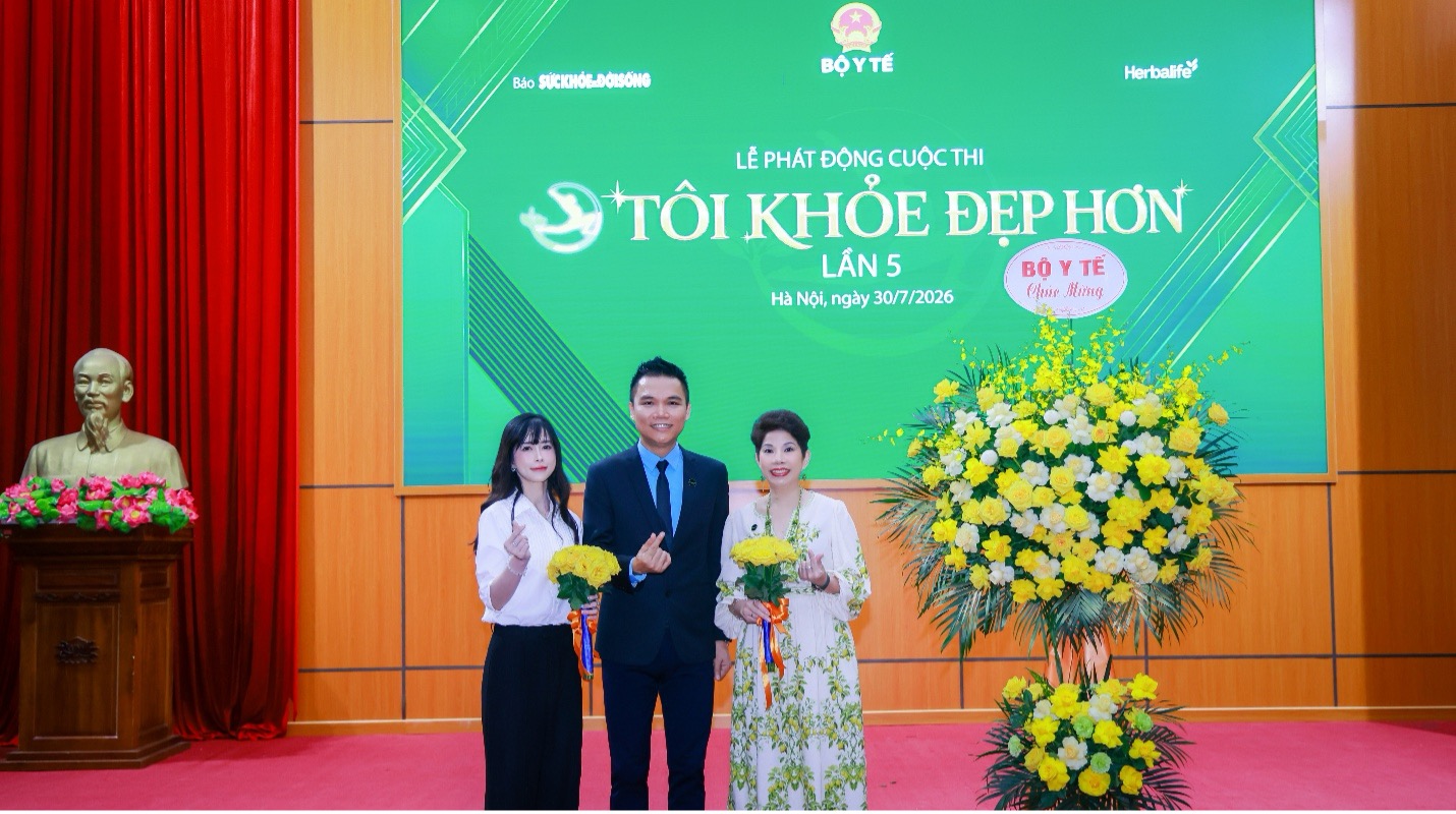  Herbalife Việt Nam đồng hành cùng Báo Sức khỏe và Đời sống tổ chức Cuộc thi “Tôi Khỏe Đẹp Hơn” lần thứ 5 để khuyến khích mọi người trở thành phiên bản tốt hơn của chính mình